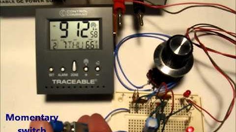 Video Tutorial on Working Circuit Built for Part 2.1.2 - 555 Timer Circuit