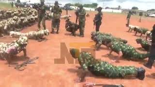 A must watch: What Nigerias Chief of Army Staff was caught doing will inspire you
