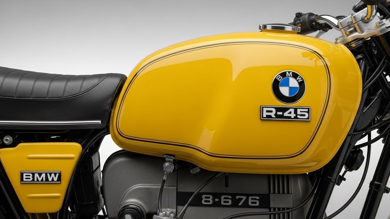 Представлен новый BMW R45 2026 года! Ретро-мотор с оппозитным двигателем, характеристики, особенн...