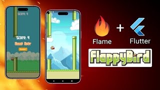 Let's Build Flappy Bird Game in Flutter & Flame - Complete Tutorial screenshot 1