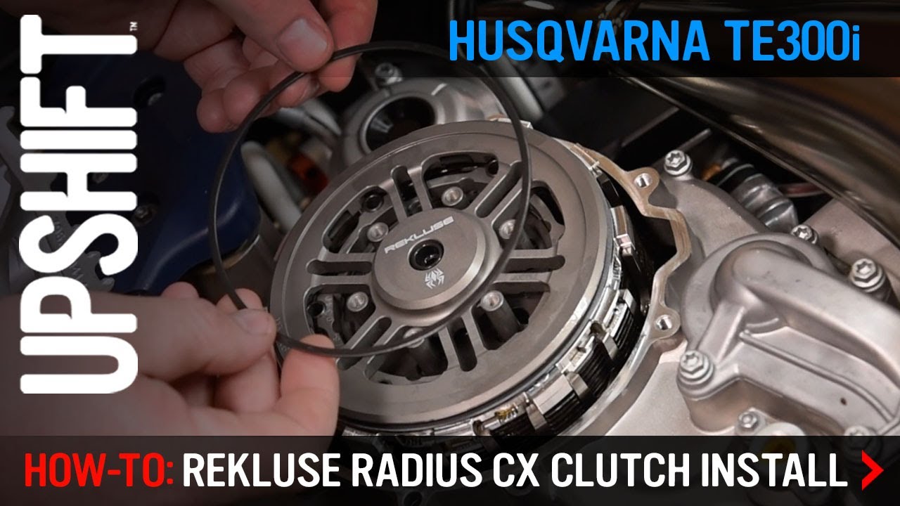 Upshift Garage: Rekluse Radius CX Install on a 2021 Husqvarna TE300i