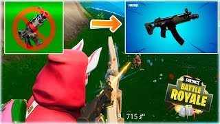 ELIMINAN EL MEJOR ARMA DEL JUEGO PERO METEN UN NUEVO SUBFUSIL INCREIBLE en Fortnite - WithZack