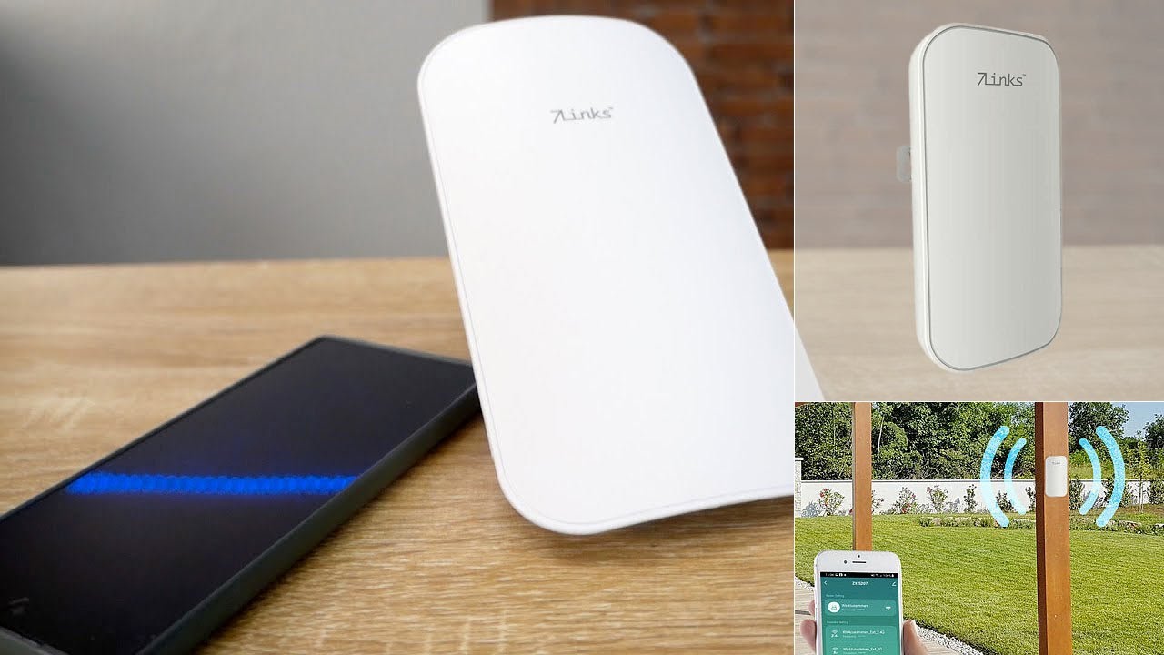 lot de 2 répéteurs WLAN d'extérieur à 1 200 Mbps, pour 2,4 & 5 GHz,  application - PEARL