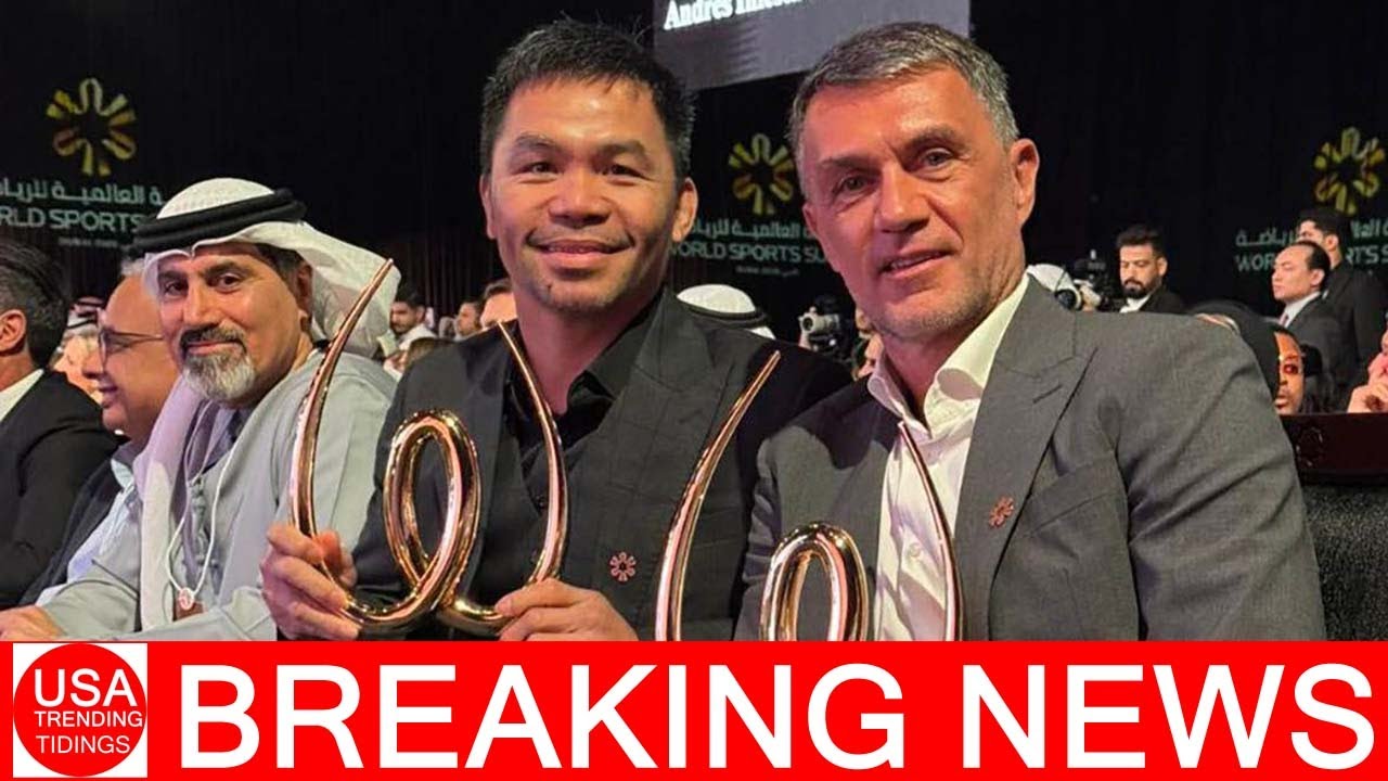 Pacquiao honored at World Sports Summit in Dubai for global outstanding sporting career