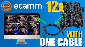 Connect Multiple Cameras In Ecamm With Just One Cable.