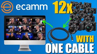 Connect Multiple Cameras In Ecamm With Just One Cable.