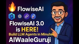 I Built an LLM Agent in 5 Minutes with FlowiseAI 3.0!