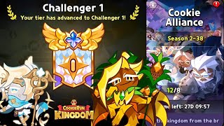 [ ONE TEAM ] Cookie Alliance Season 2-38 Easy-Master Best Team Guide! (Challenger 1)