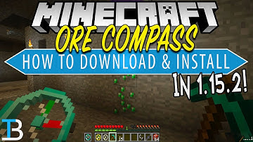 How To Get An Ore Finder Compass in Minecraft 1.15.2 (Advanced Finders Mod)