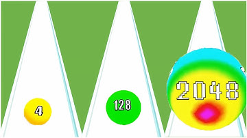 Crazy Balls 2048 3D Merge Ball - Gameplay Walkthrough - Levels 1-15