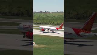 beautiful view of airplanes when landing eps.1344