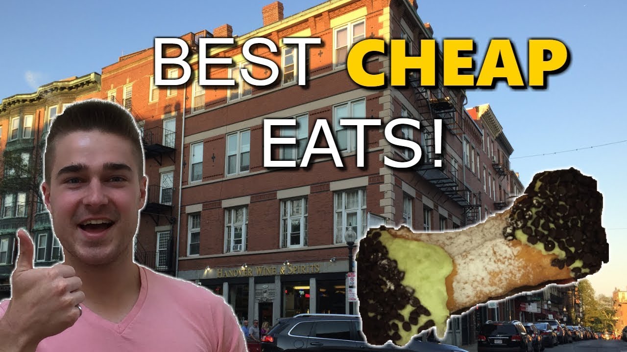 North End Boston (Little Italy) - Best CHEAP Eats! - YouTube