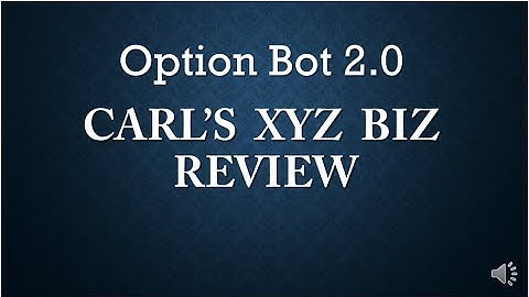 Option Bot 2.0 Review - Option Bot 2.0 EXPOSED!