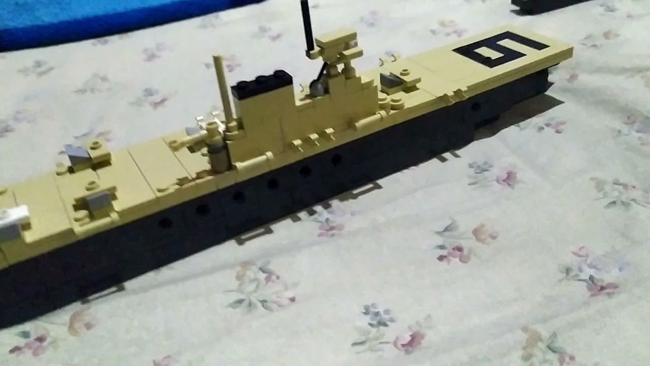 Lego WW2 Aircraft Carrier USS Enterprise (CV6) 2.0 MOC YouTube