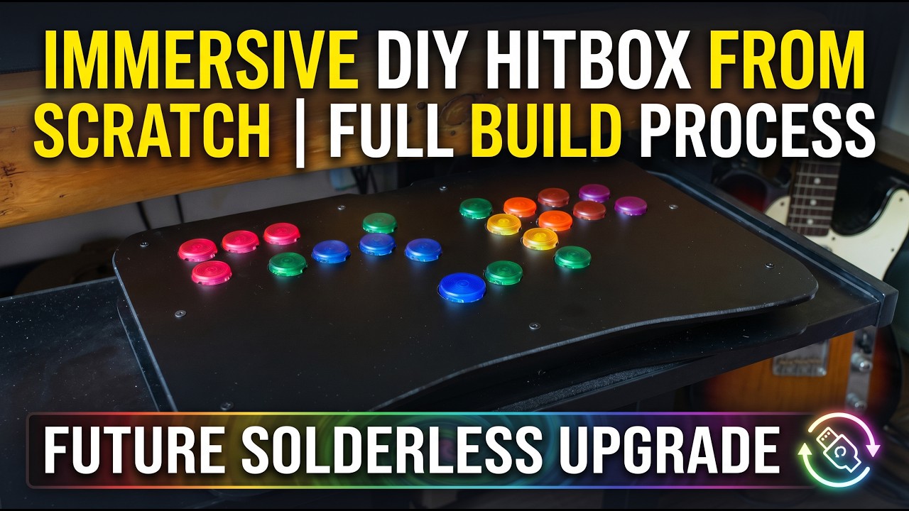 Immersive DIY Hitbox from Scratch | Full Build Process & Future ...