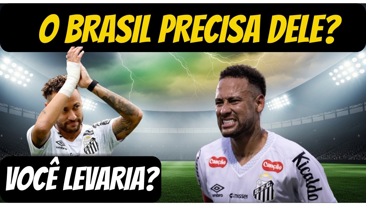 NEYMAR MERECE IR PARA A COPA 2026? 🇧🇷 Eliminação do Santos Gera POLÊMICA na Seleção!