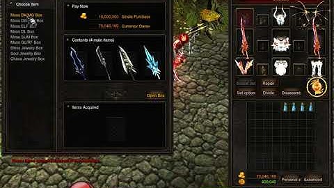 Moss Merchant - XPlay Mu Online Season 14