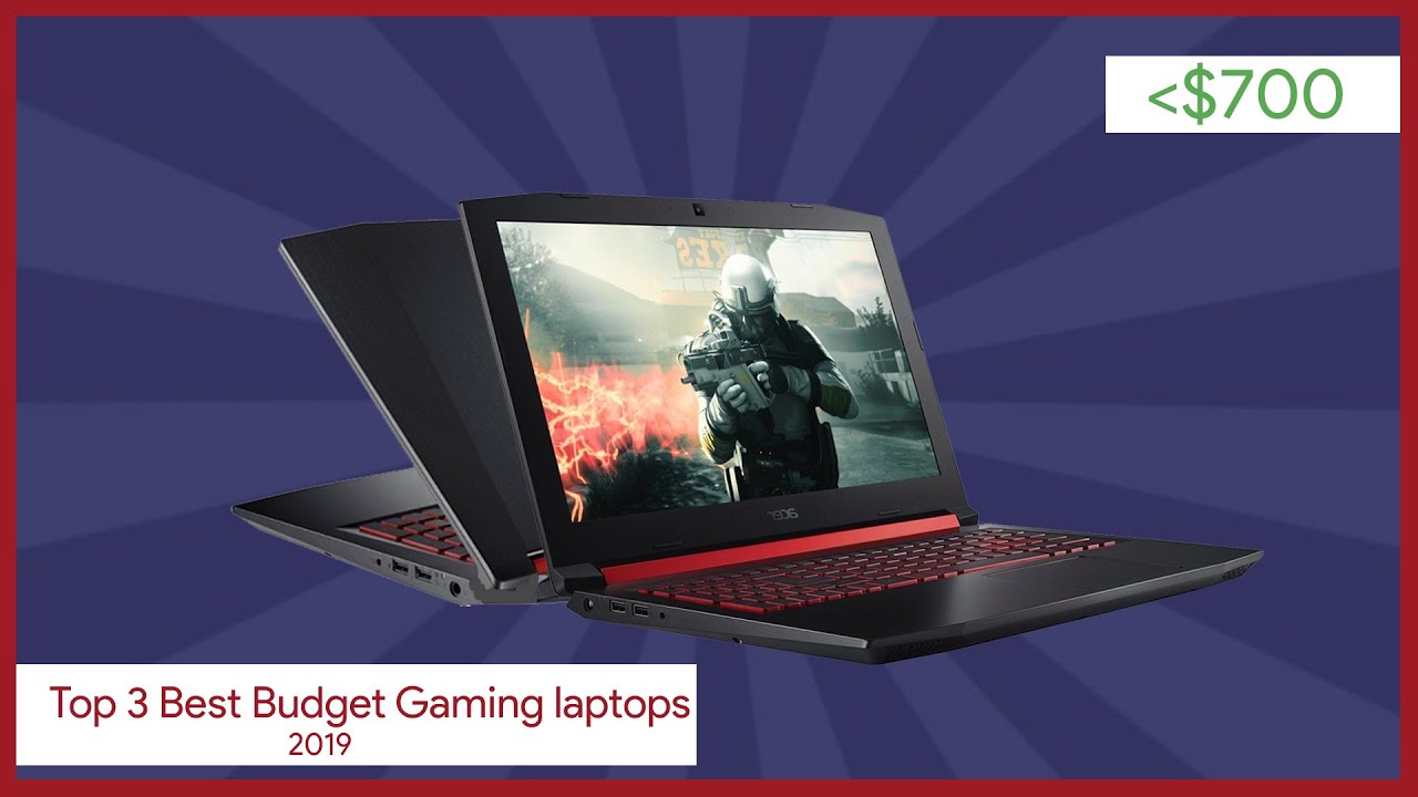 NEW*** TOP 3 BEST BUDGET GAMING LAPTOPS IN 2019 YouTube