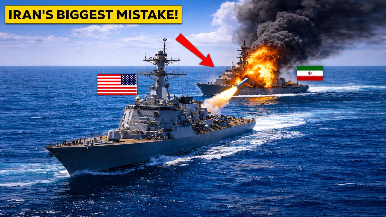 Iranian $500M Warship Sunk Fast — US Navy Strike Breakdown