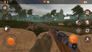 American v/s Japanese Sniper- Hunter Survival FPS / Android Game / Game Rock screenshot 5