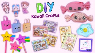 10 DIY Kawaii School Supplies  Bookmark  Stickers  Pencil Case and more...