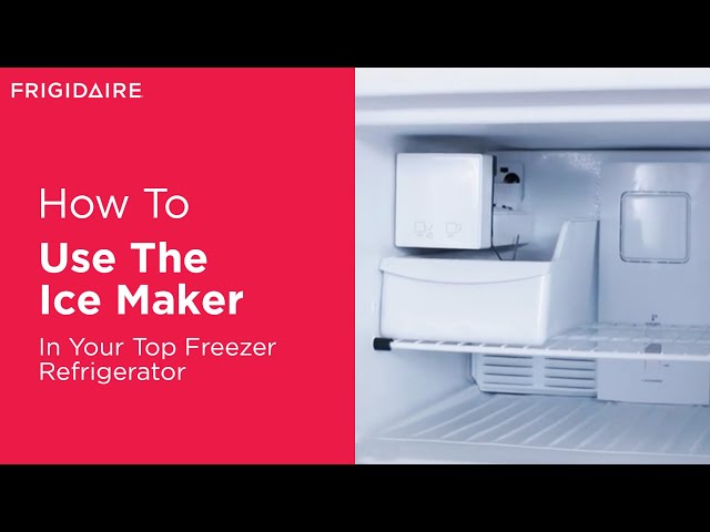 IM117000 by Frigidaire - Frigidaire Top Mount Refrigerator Ice