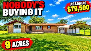 10 Affordable Oklahoma Homes With Acreage Under $300,000 — Still Available in October 2026