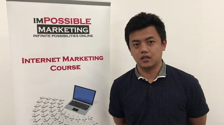 George's video testimonial on our SEO course