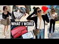 LOTS OF BLACK & WHITE! NEUTRAL OUTFITS | WHAT I WORE | CHARIS ❤️