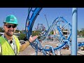 Busch Gardens Tampa Bay NEWEST Family Roller Coaster Phoenix Rising Construction Update + Ride POVs!