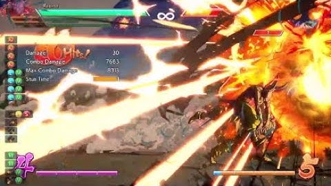 DBFZ - ToD combos| Beerus blockstring