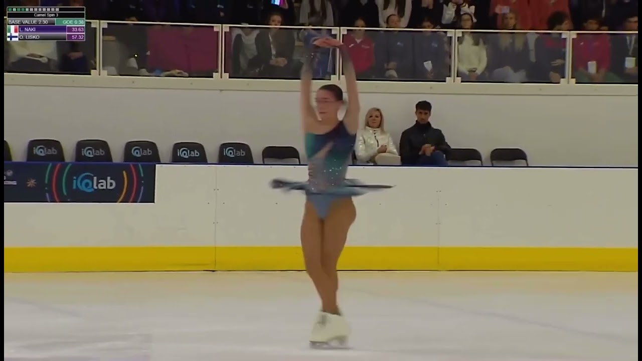 Lara Naki Gutmann (ITA) FS 2025 Lombardia Trophy