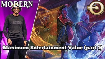 Maximum Entertainment Value (part 1) | Modern Challenge | MTGO | Omnath Control