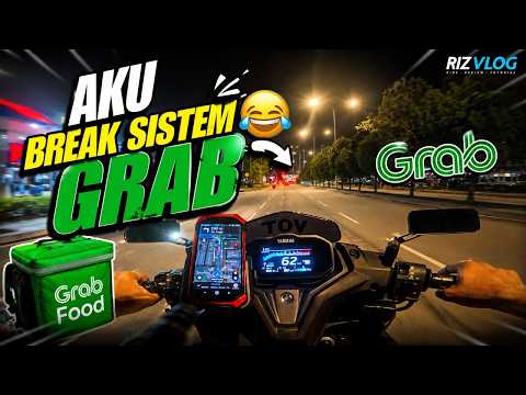 GRABFOOD l "AKU BREAK SISTEM GRAB 🤣"