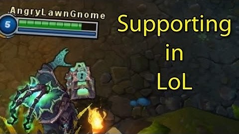 What Playing LoL Support Feels Like (League of Legends) | WoWcrendor