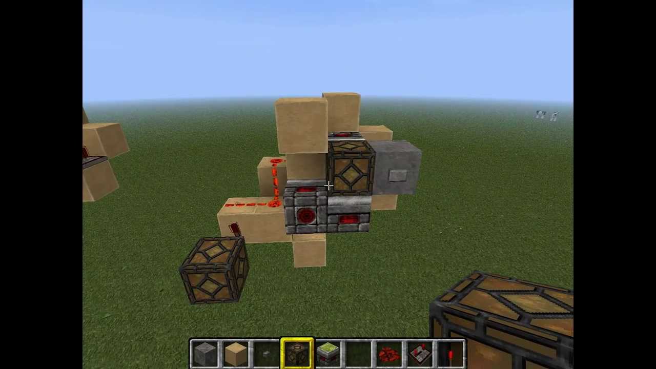 Minecraft Tutorial - Детектор лампы: Вывод сигнала