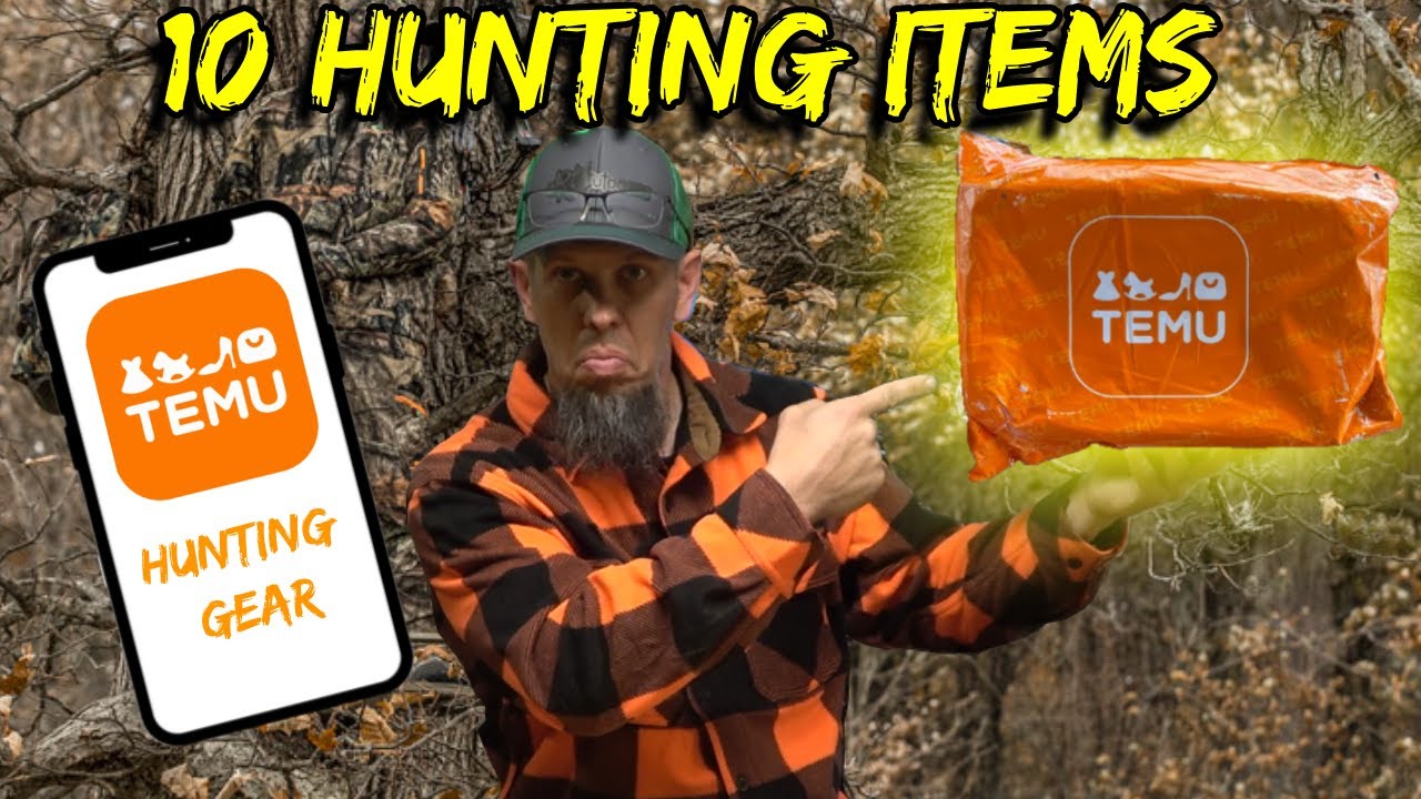 Is TEMU Hunting Gear any good (part 2)? Temu Haul, 10 Temu Hunting Items # temu 