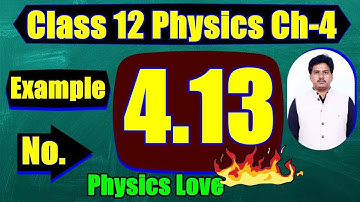 Example 4.13 class 12 Physics NCERT | Example 4.13 physics class 12 Ch-4 | In the circuit |Magnetism