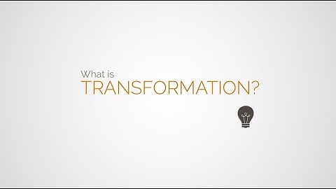 What is Enterprise Transformation?