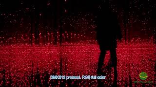 DMX LED pixel string, 3D pixel mapping
