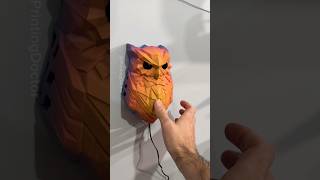 The Most Beautiful Owl 3D Print With Wings Made Out If Light !!!!!???? 🦉 🪽 💡