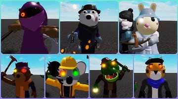 PIGGY LUNATIC SERIES BOT TESTING BY MXLIYE ALL NEW JUMPSCARES.