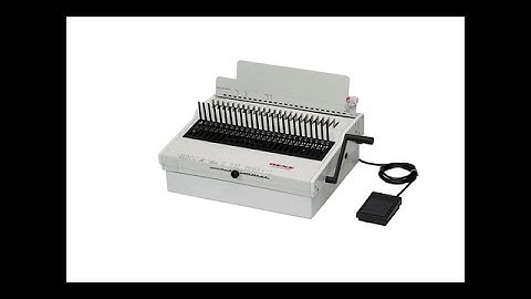RENZ COMBI COMFORT ELECTRIC COMB PUNCH BIND