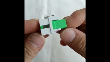 SC-SC APC Fiber Optic Connector Insert Keystone SC UPC Optical Single-