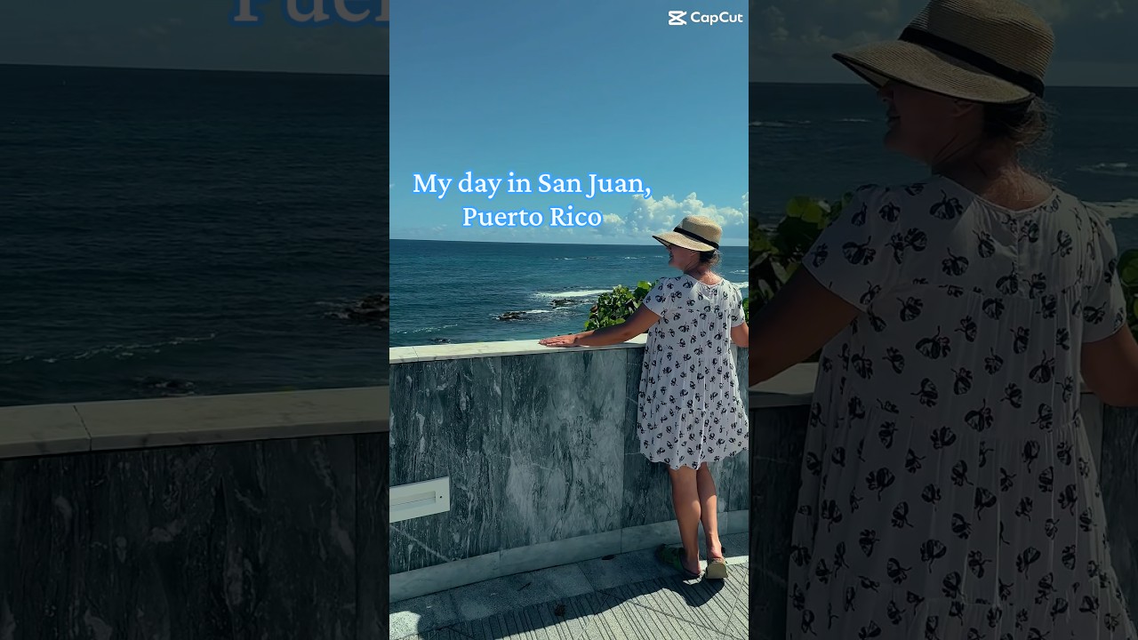 A day by the port in San Juan, Puerto Rico! 🌴🚢 #shorts #sanjuan #puertorico #travel #beach