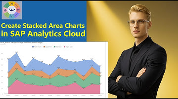 How to create  Stacked Area Chart in SAP Analytics Cloud