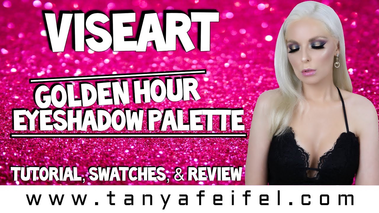 Viseart Golden Hour Eyeshadow Palette | Tutorial, Swatches, & Review | Tanya Feifel-Rhodes