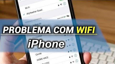 Como fazer o iPhone conectar no Wi-fi?