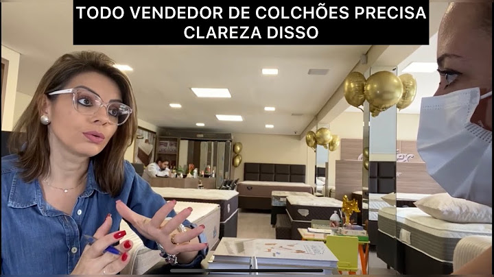 Treinamento real com minha vendedora de colchões