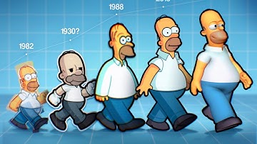Every Time The Simpsons Changed Their Animation Style!